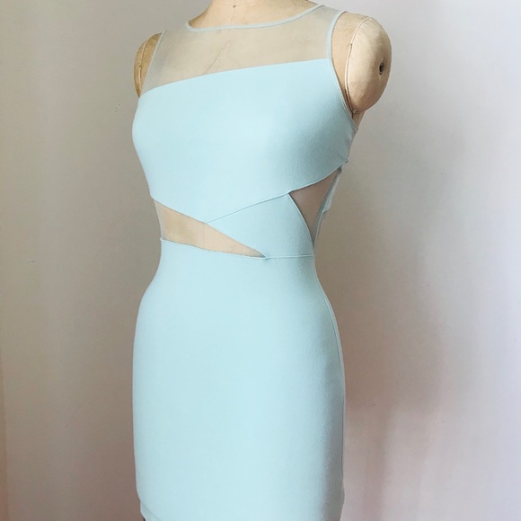 SOLD ⚡️⚡️⚡️UO SILENCE + NOISE mint green bodycon - Picture 3 of 8